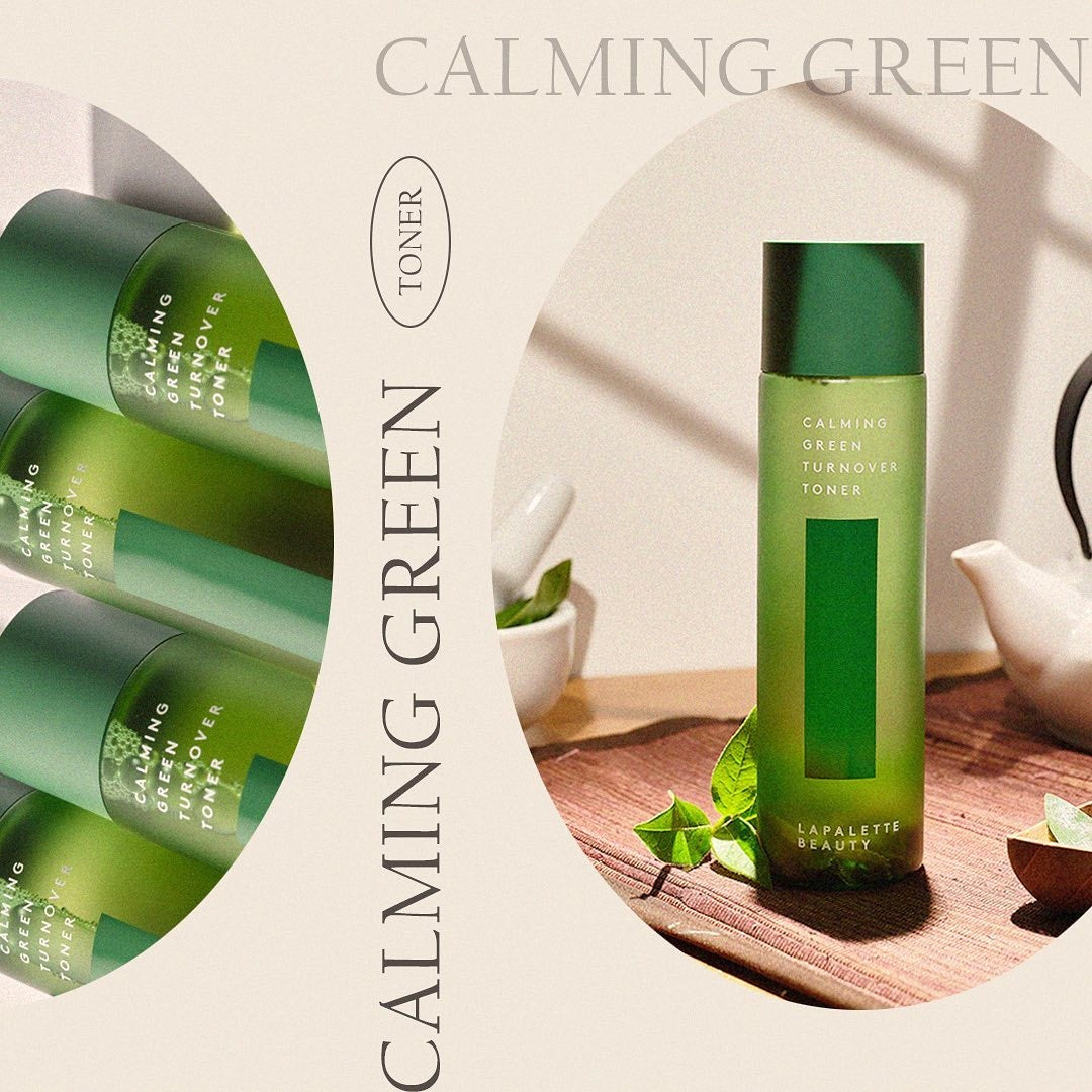 Calming Green Turnover Toner