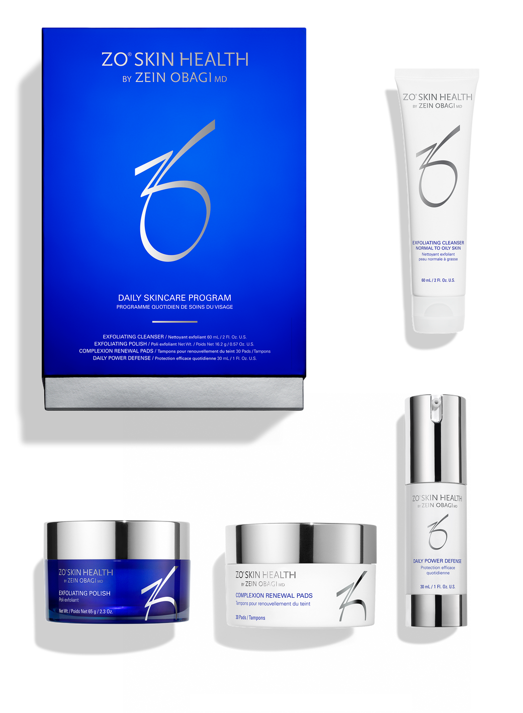 ZO Skin Health Daily Skincare Program hudvårdsrutin